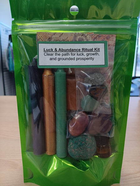 Elemental Earth Shop - Luck & Abundance Ritual Kit