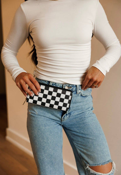 The Front Porch Label - Checkerboard Wallet