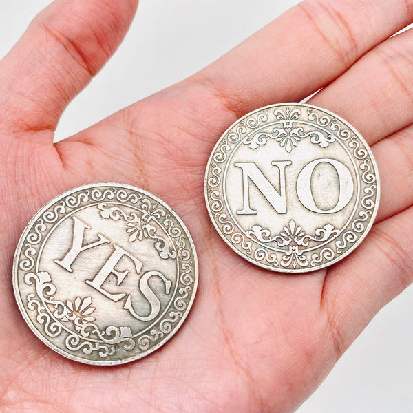 Mio Queena - YES/NO Game Decision Coin Collection Commemorative Coins