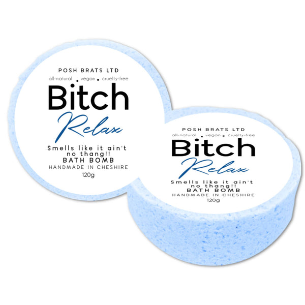 Posh Brats - Bitch Relax Fizzy Bath Bomb VEGAN