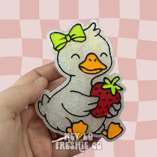 Hey Lo Freshie Co - Strawberry Goose | Car Freshie
