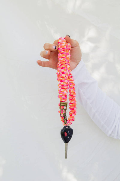 Shop Andi - Andi x Katie Lynn Bright Checkered Lanyard