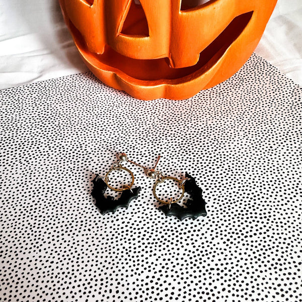 Blush and Bash Studio - It's Frickin Bats Earrings