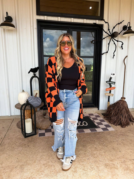 BLAKELEY - PREORDER- BOO CREW REVERSIBLE CLOUD CARDIGAN