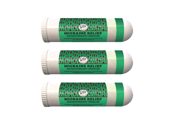 Wild Essentials - M-graine Aromatherapy Inhalers with essential oils