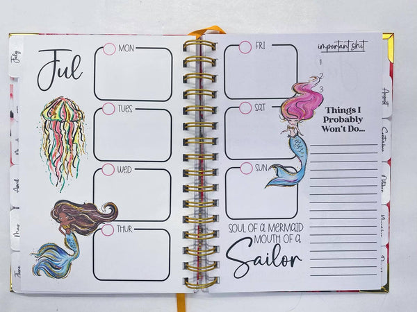 DIYxe - Get Shit Done | Undated Planner | Sweary | Stationary