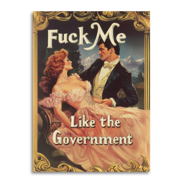 Bad Betty Greeting Co. - Fuck Me Like the Government - Funny Romantic Card