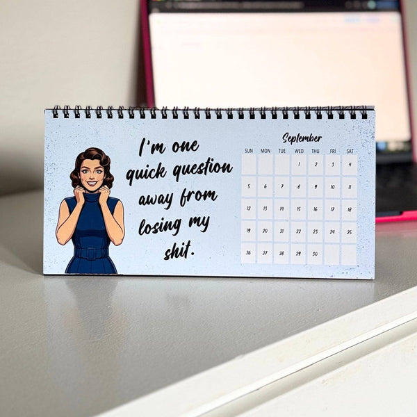 Corporate Snark - 2027 I Wish Being a Bitch Paid The Bills Calendar