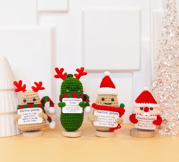 Emotional Support Crochet Fruits/Animals/Vegetables