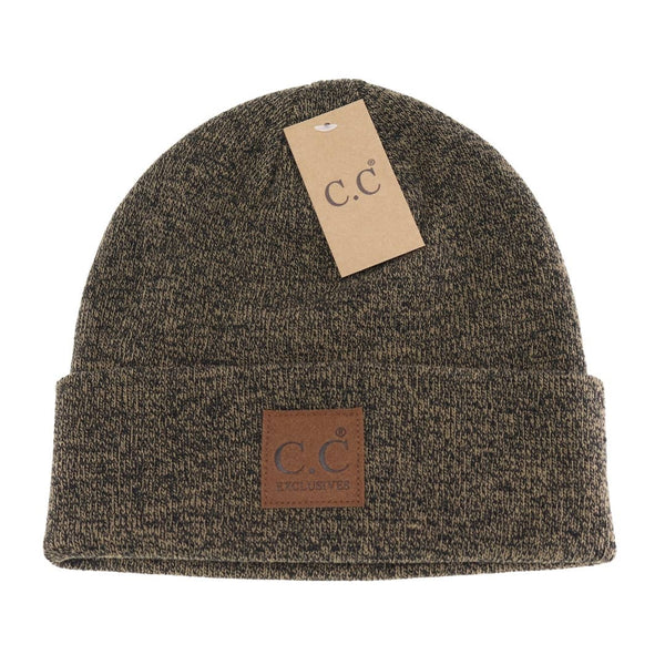 C.C Beanie - Unisex Classic Oversized Logo CC Beanie HTM1