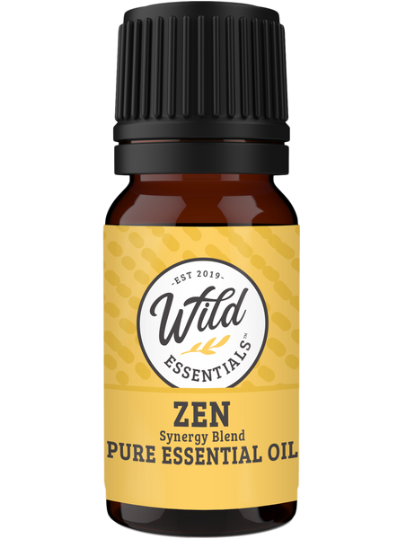 Wild Essentials - Essential Oil - 10 ml "Zen" Blend, Meditate, stress formula