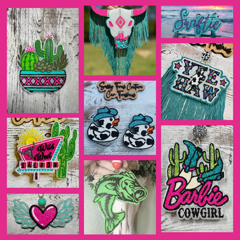 Sassy Fras Couture - Best Sellers Car Freshie Collection Small Bundle : Small