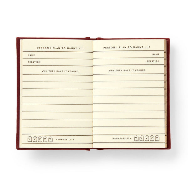 Chronicle Books - Brass Monkey People I Plan To Haunt Tiny Diary
