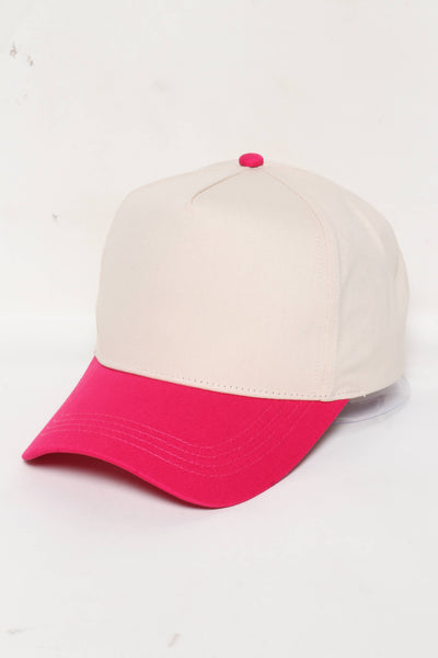 David And Young - 5 Panel Cotton Two-Tone Caps
