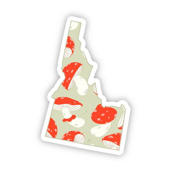 Big Moods - Idaho Mushroom Pattern Sticker
