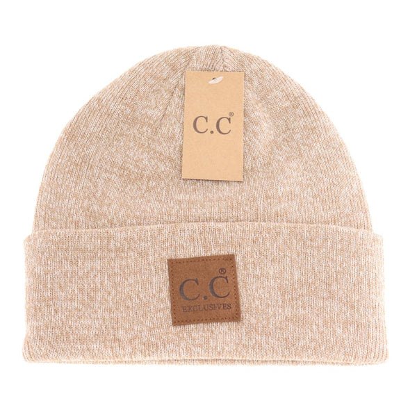 C.C Beanie - Unisex Classic Oversized Logo CC Beanie HTM1