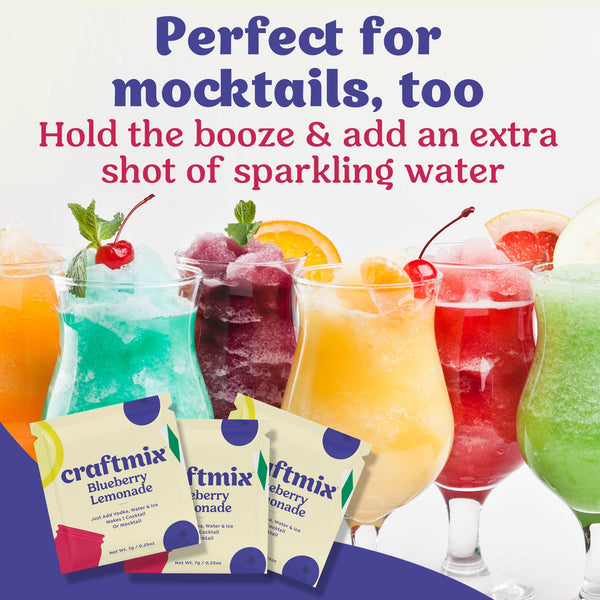 Craftmix - Blueberry Lemonade & Cocktail Mixer - Single / Caddy Refill