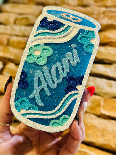 Sassy Fras Couture - Blue Alani Energy Drink Car Freshie 