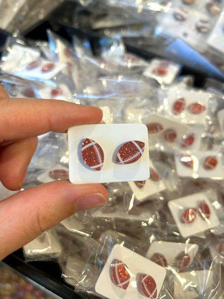 Kate Tuesday Jewelry - 🏈 Football Stud Earrings