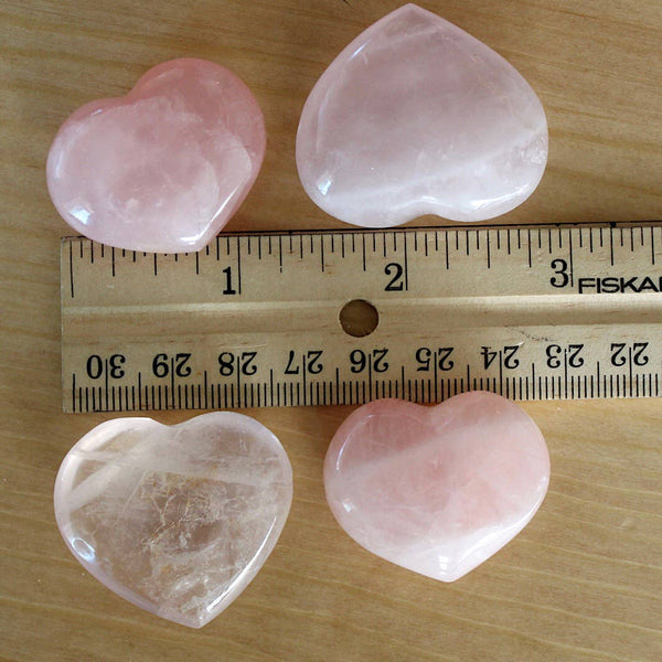 Pebble House - Rose Quartz Heart (Crystals & Stones)