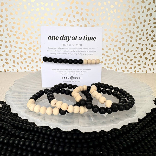 Batu Suci - One Day at a Time Diffuser Bracelet