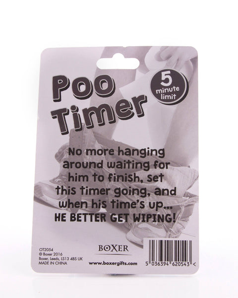 Boxer Gifts - Poo Timer - Joke/Gag Gifts For Men - Funny Dad/Husband Gifts