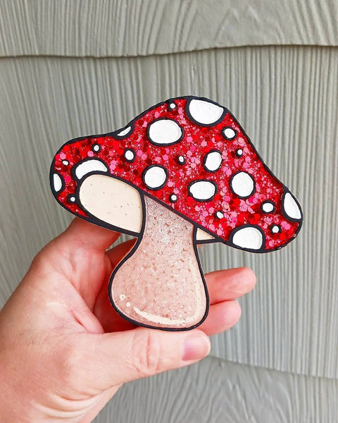 Bless Your Cottons - Mushroom Car Air Freshener: Red / Copper Coconut