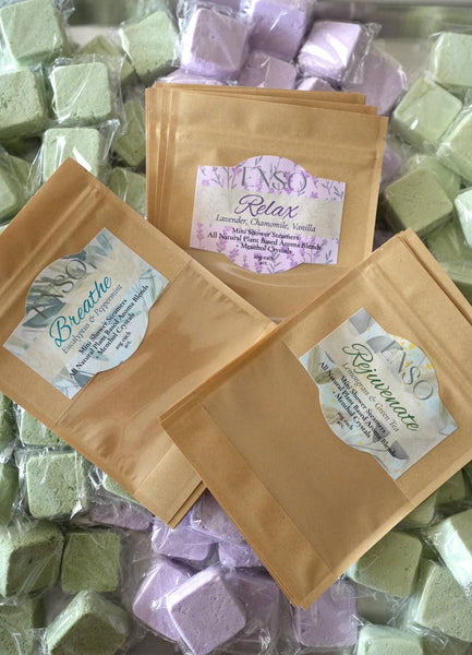 Enso Naturals - Breathe Aromatherapy Menthol Shower Steamers Gift Set