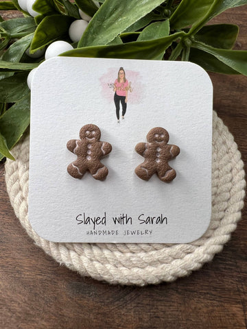 Slayed With Sarah - Gingerbread Studs 