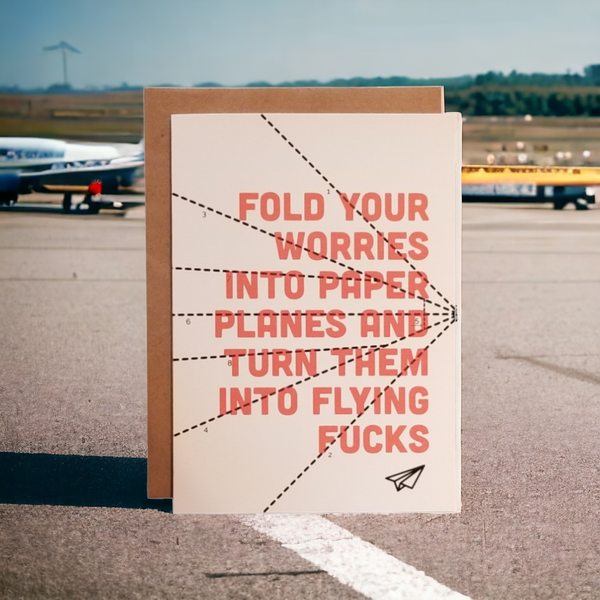 Thanks You're Welcome - Turn Your Worries Into Flying Fucks
