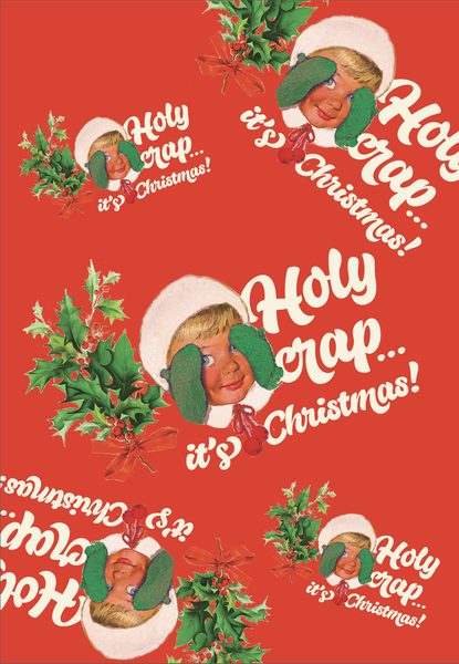 OffensiveDelightful - HOLY CRAP MITTENS! GiftWrap roll of 3