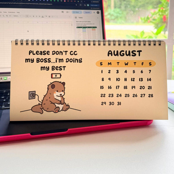 Corporate Snark - 2027 Live, Laugh, Crash Out Calendar