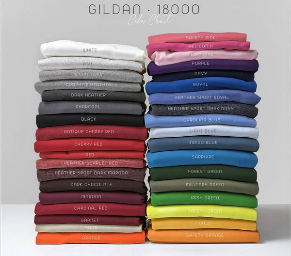 Only Opal - Split Gildan Sweatshirt - 2pack | Two-Toned | Custom