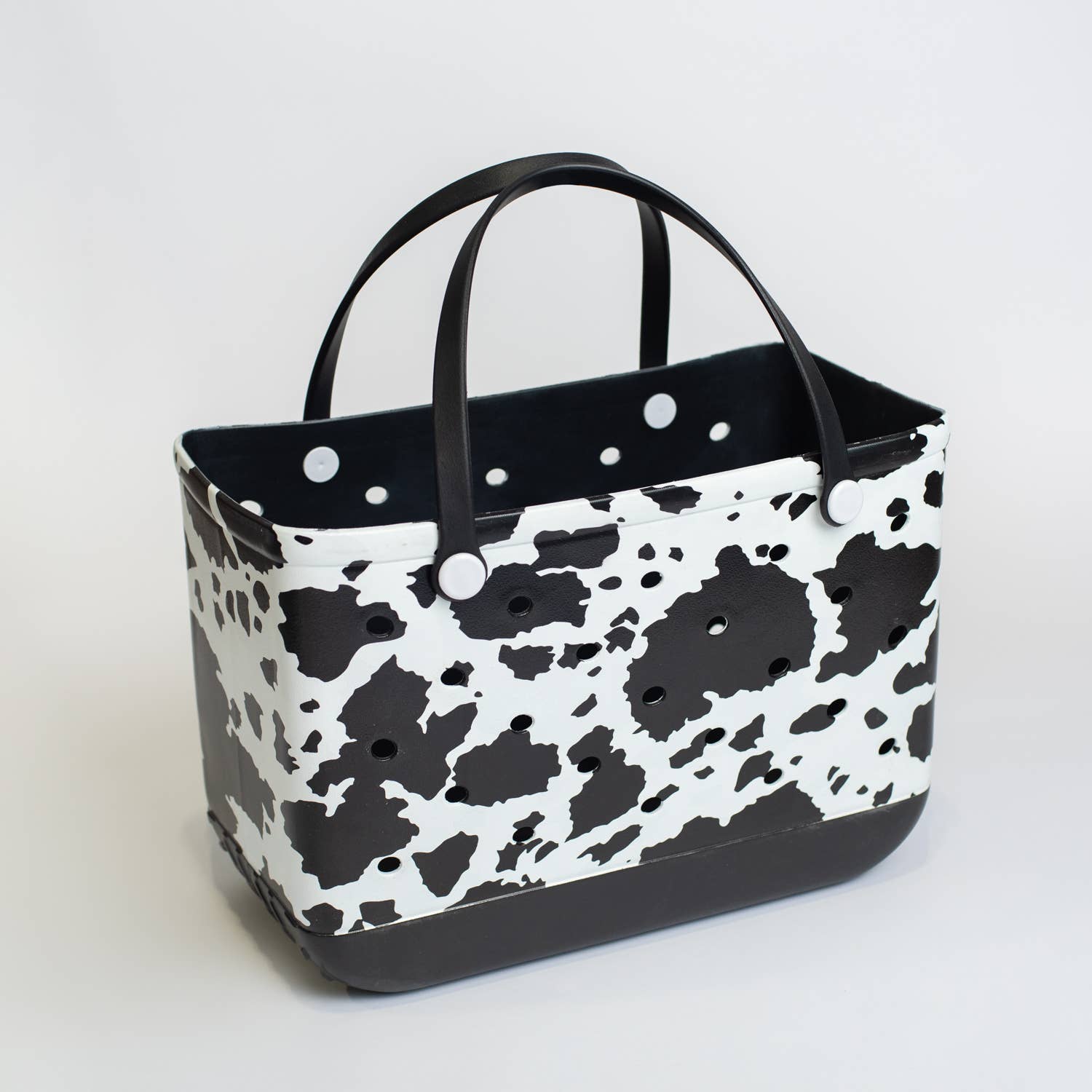 American Farm Company - Cow Print Beach Rubber Durable Tote Bag