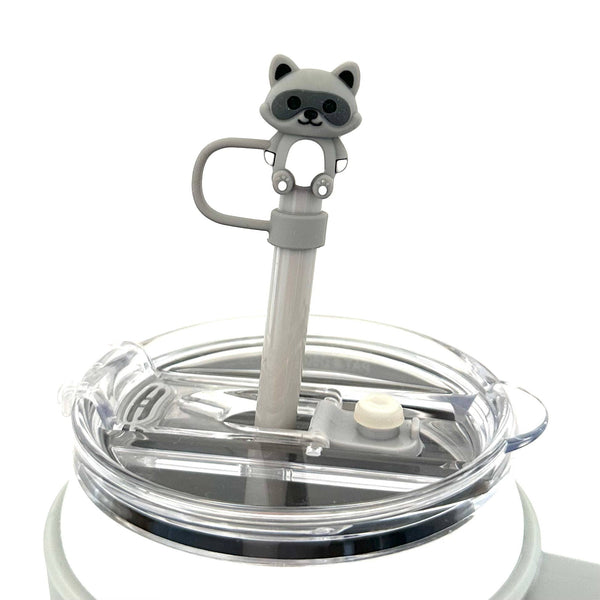 iconic mi - Straw Cover Raccoon 10mm