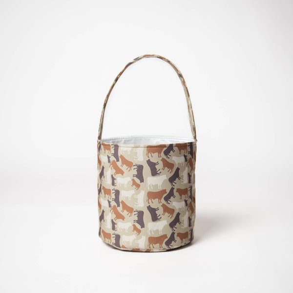American Farm Company - Spring Cow Camo Easter Basket