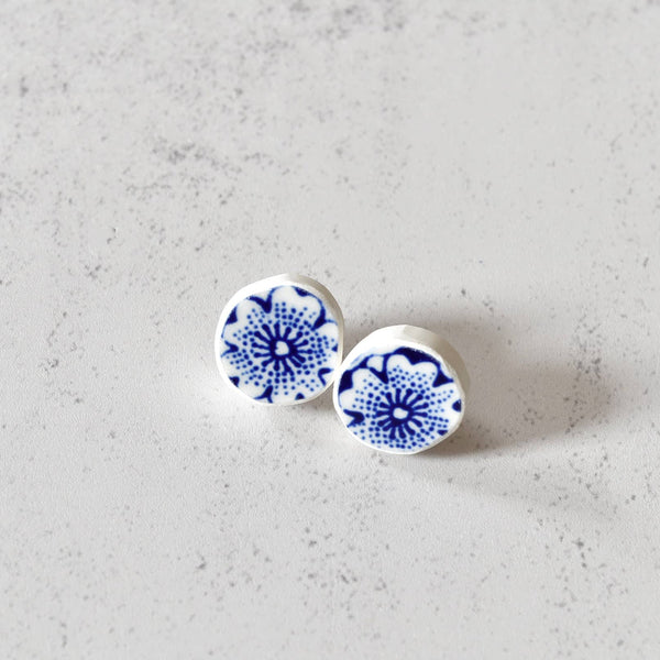 The Broken Plate Pendant Co - Broken Plate Stud Earring  