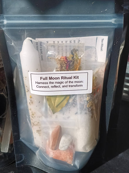 Elemental Earth Shop - Full Moon Ritual Kit