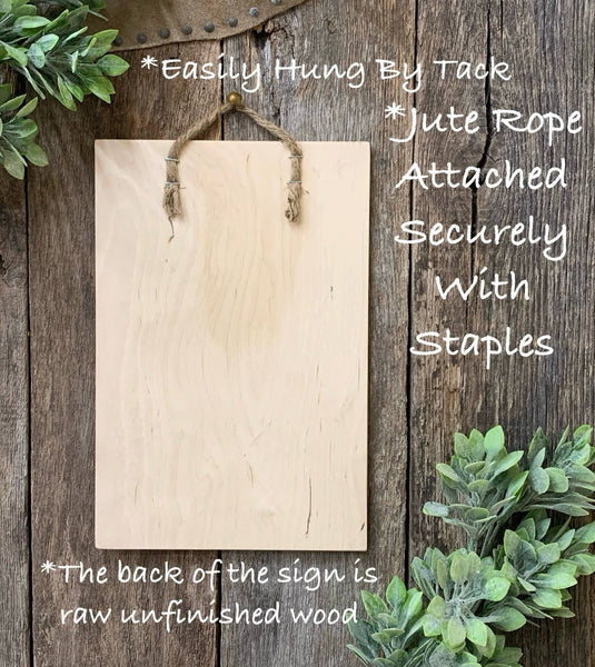 North Fork Mercantile - Beware of Wigglebutts, Porch Sign, Welcome Sign, Door Hanger