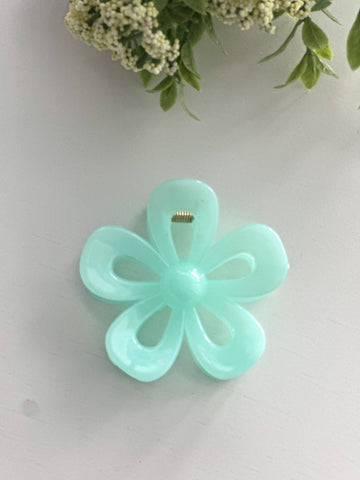 Harris Girls & Co. - Pop of Floral "Mint" Hair Clip