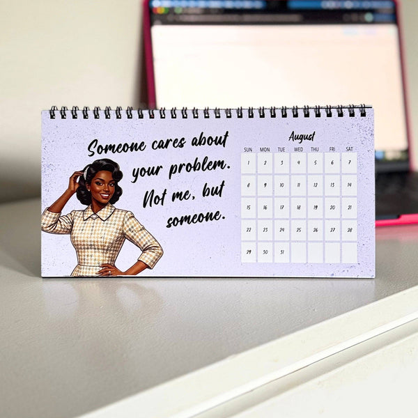 Corporate Snark - 2027 I Wish Being a Bitch Paid The Bills Calendar
