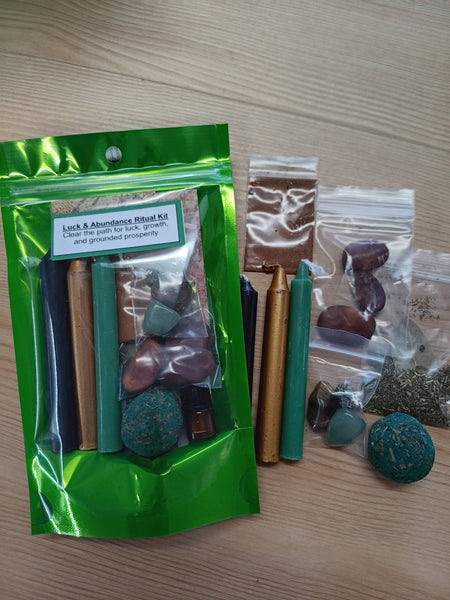 Elemental Earth Shop - Luck & Abundance Ritual Kit