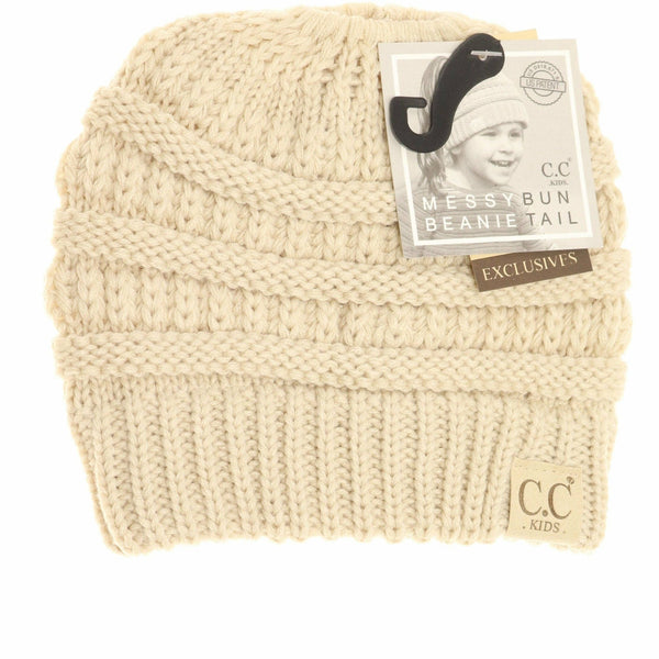 C.C Beanie - Kids Solid Classic CC Beanie Tail - Kids Beanie