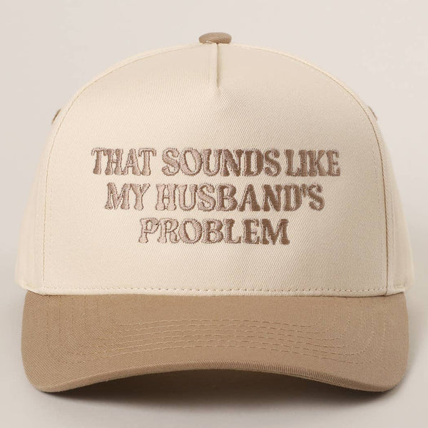 Fashion City - THAT SOUNDS LIKE..Embroidered Two-Tone Trucker Hat