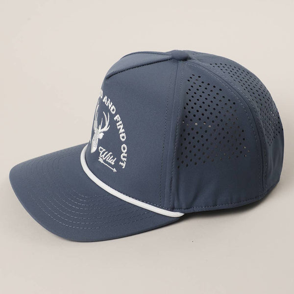 Fashion City - Buck Around And Find Out Embroidered Premium Trucker Hat