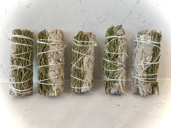 Faiza Naturals - Rosemary and White Sage Bundle