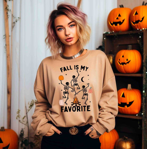 FALL IS MY FAVORITE SKELETONS