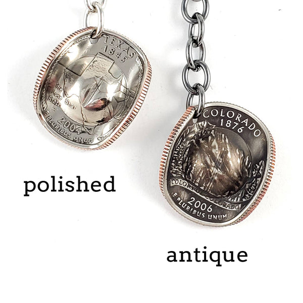 Midnight Jo - State Quarter Cowboy Hat Keychain