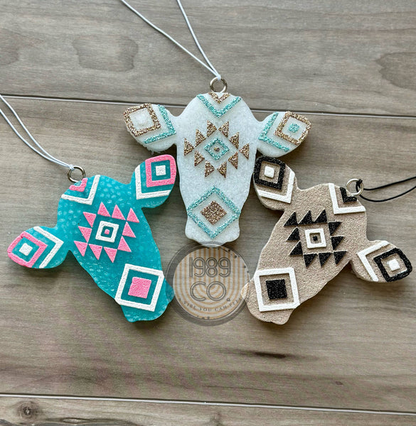 Aztec Cow Car Freshie