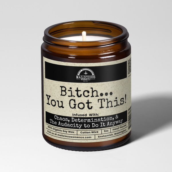 Bitch You Got This 9oz Funny Candle
